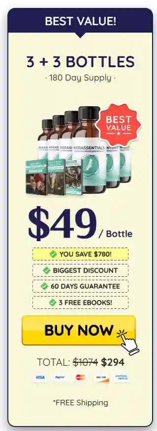 kerassentials 6 Bottles – official website bundle with free shipping